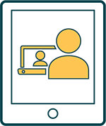 Icon for teaching and learning